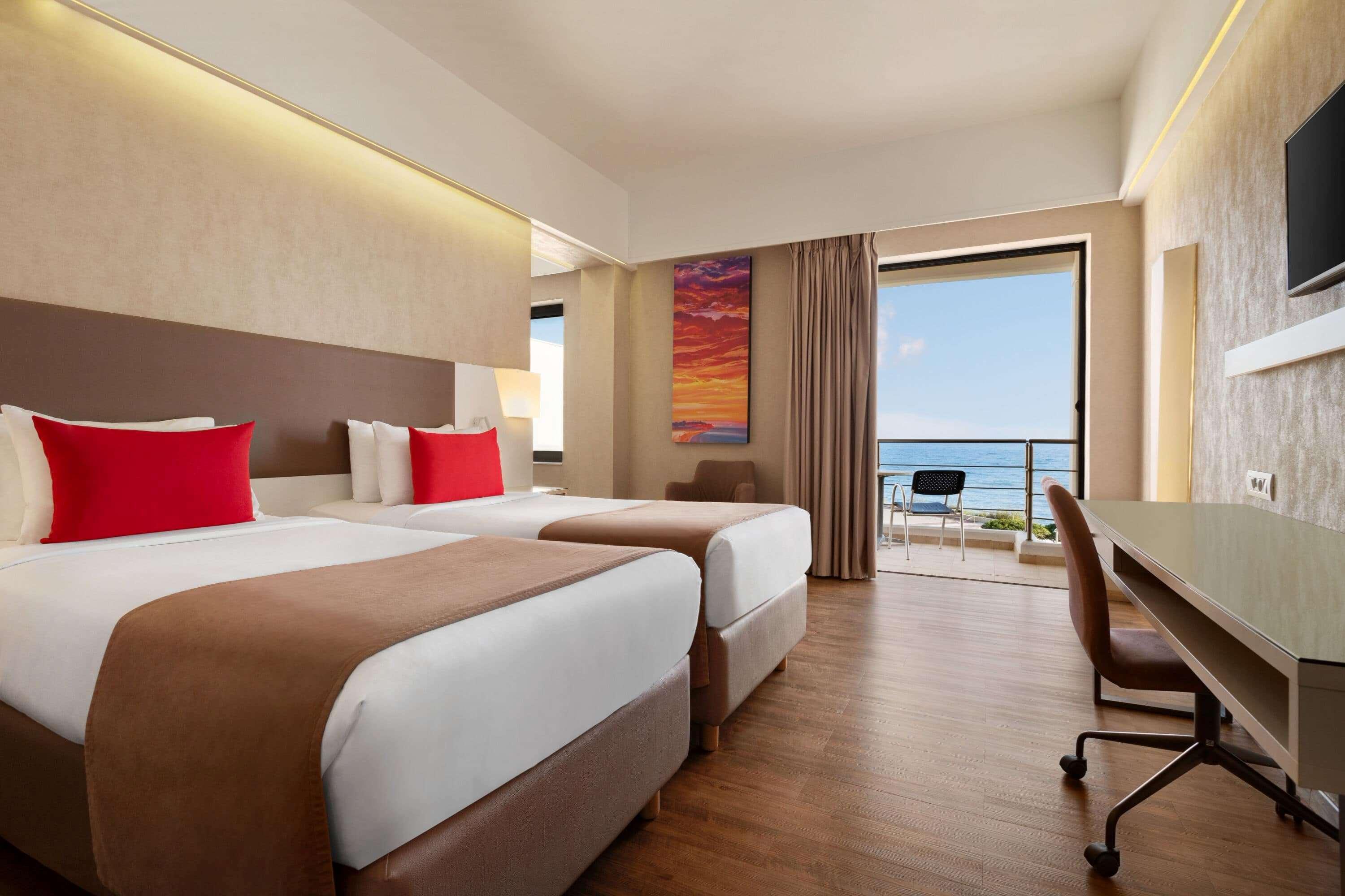 Ramada Plaza By Wyndham Thraki Hotel Alexandroúpolis Ngoại thất bức ảnh A room at the Hilton Athens
